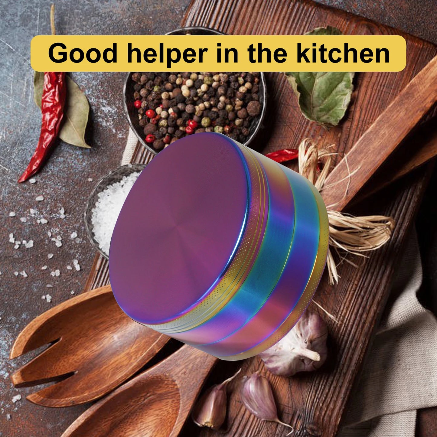 4 Layer Kitchen Spice Herb Grinder