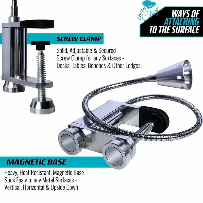 Magnetic BBQ Led Grill Light Adjustable