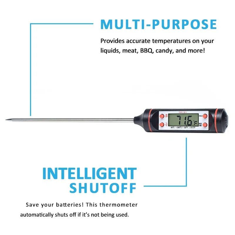 Kitchen Digital BBQ Food Thermometer