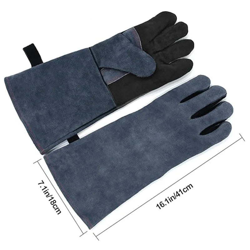 FlameMaster Heat Shield Grill Gloves - 16 Extra Long