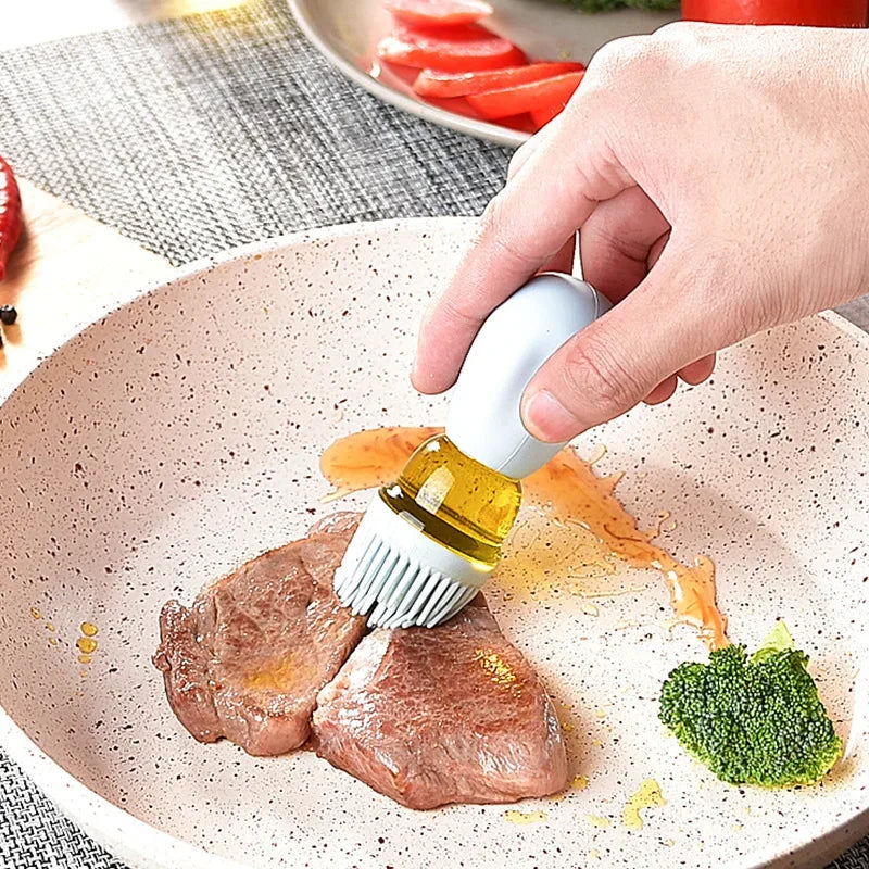 Kitchen Silicone Oil Bottle