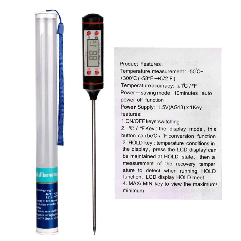 Kitchen Digital BBQ Food Thermometer