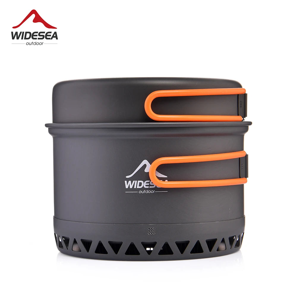 Widesea Camping 1.3L 2.3L Cookware Outdoor Cooking