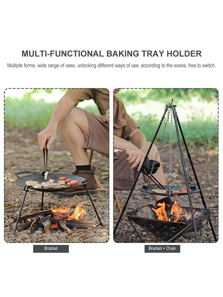 BBQ Triangular Bracket Multifunctional