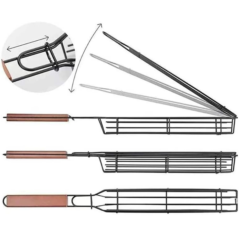 Non-Stick BBQ Grilling Basket Set (4 Pieces)