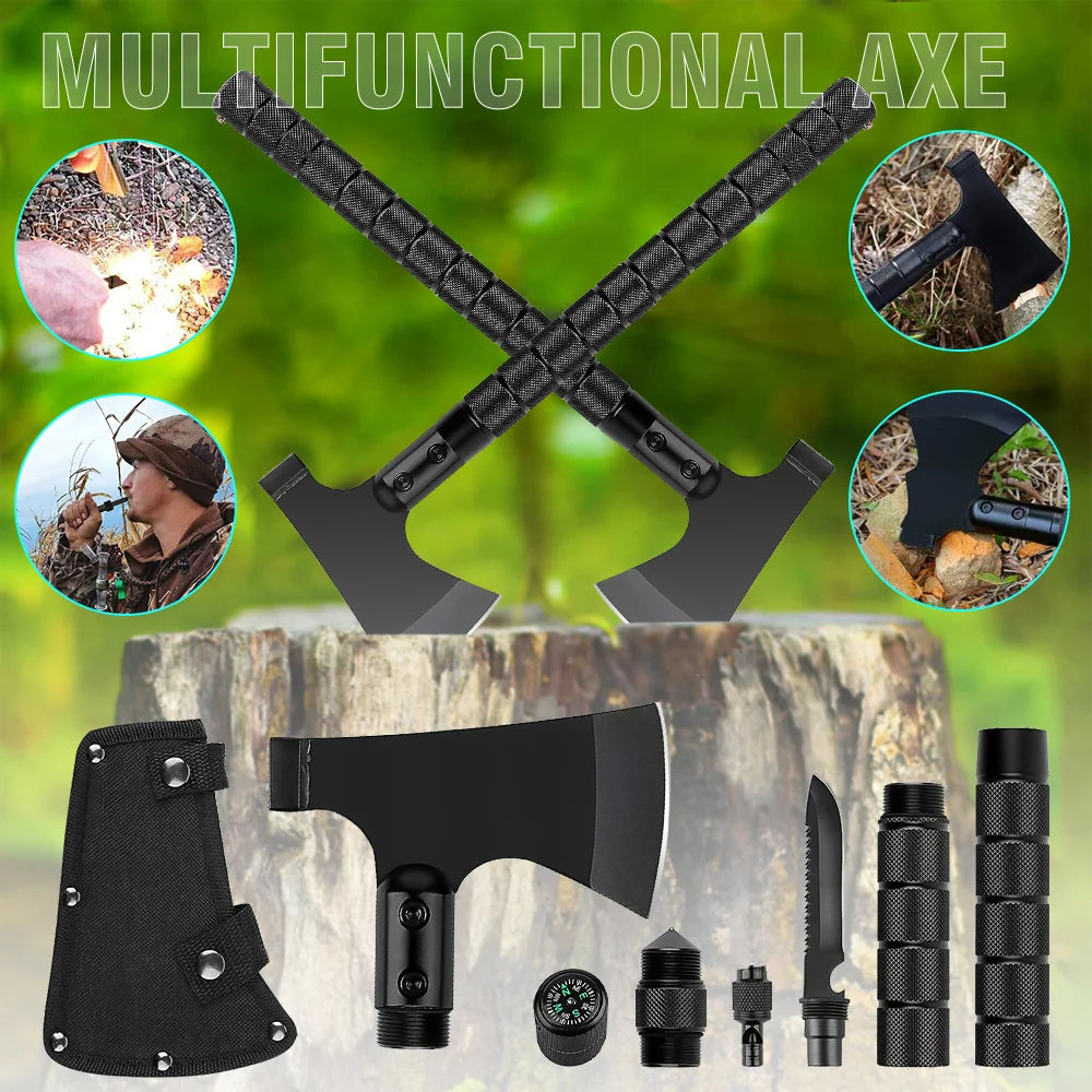 Tactical Axe Tomahawk Stainless Steel Blade