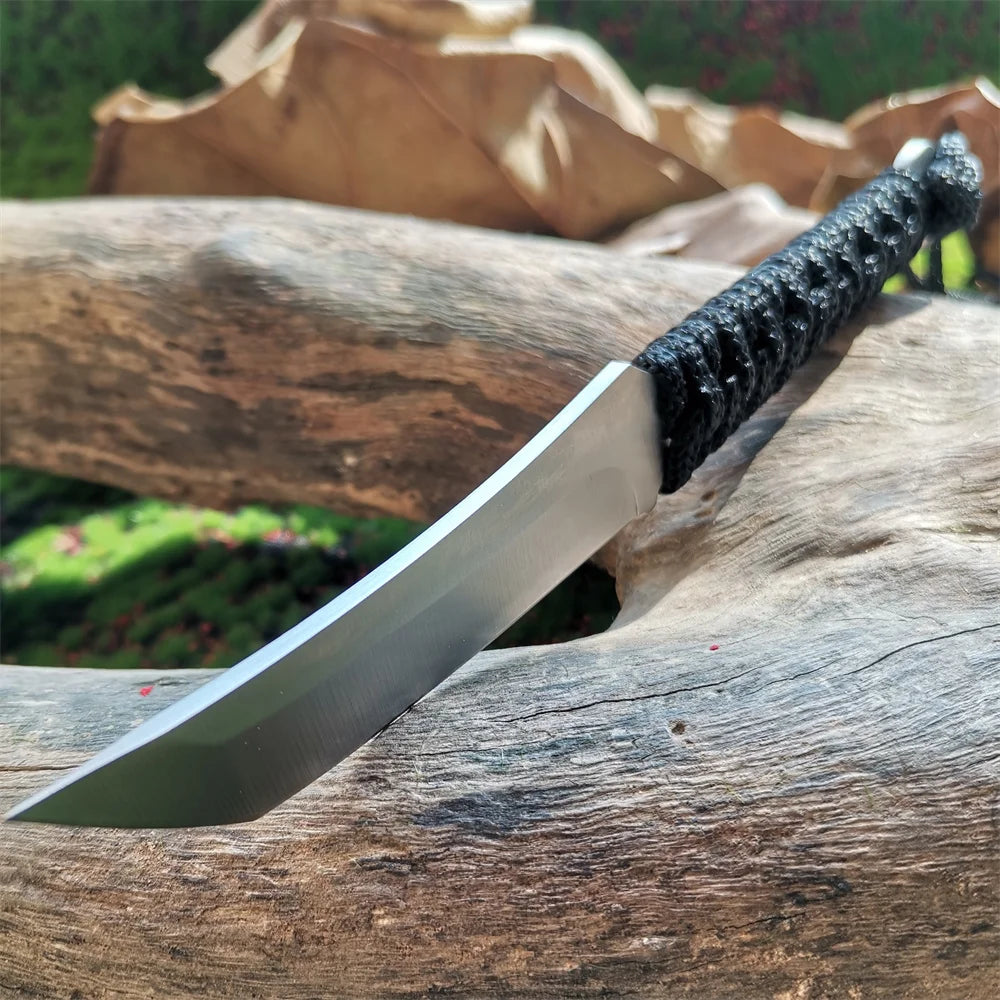 8CR15MOV Stainless Steel Blade Fixed Knife f