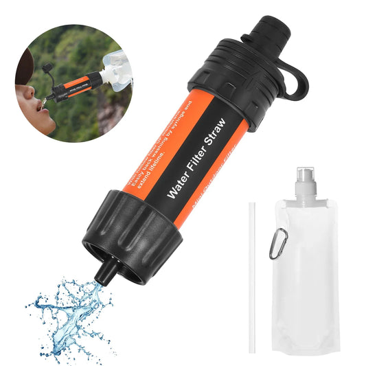 Outdoor Survival Water Filter Straw