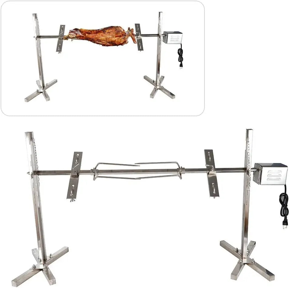 Outdoor Electric Rotisserie Grill Kit Electric