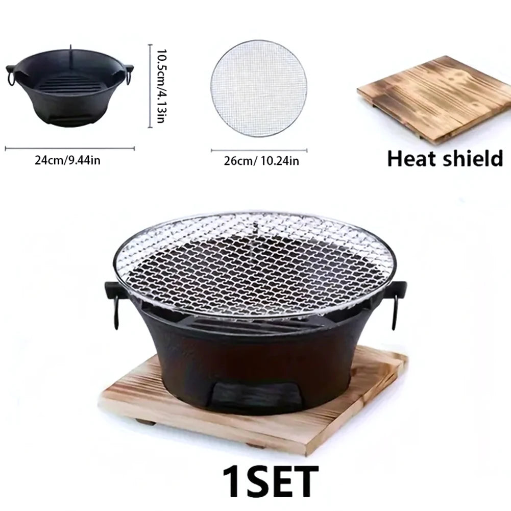 Stainless Steel  BBQ Barbecue Grill