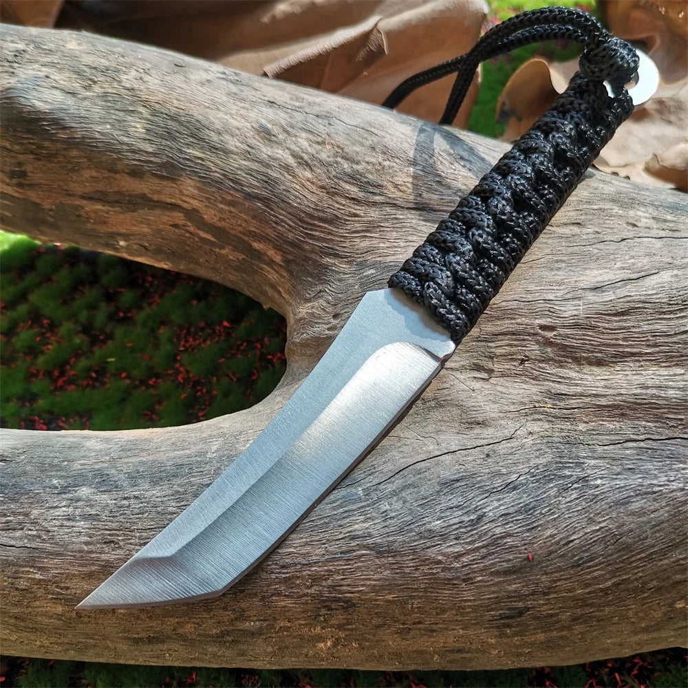 8CR15MOV Stainless Steel Blade Fixed Knife f