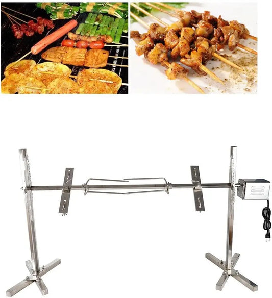 Outdoor Electric Rotisserie Grill Kit Electric