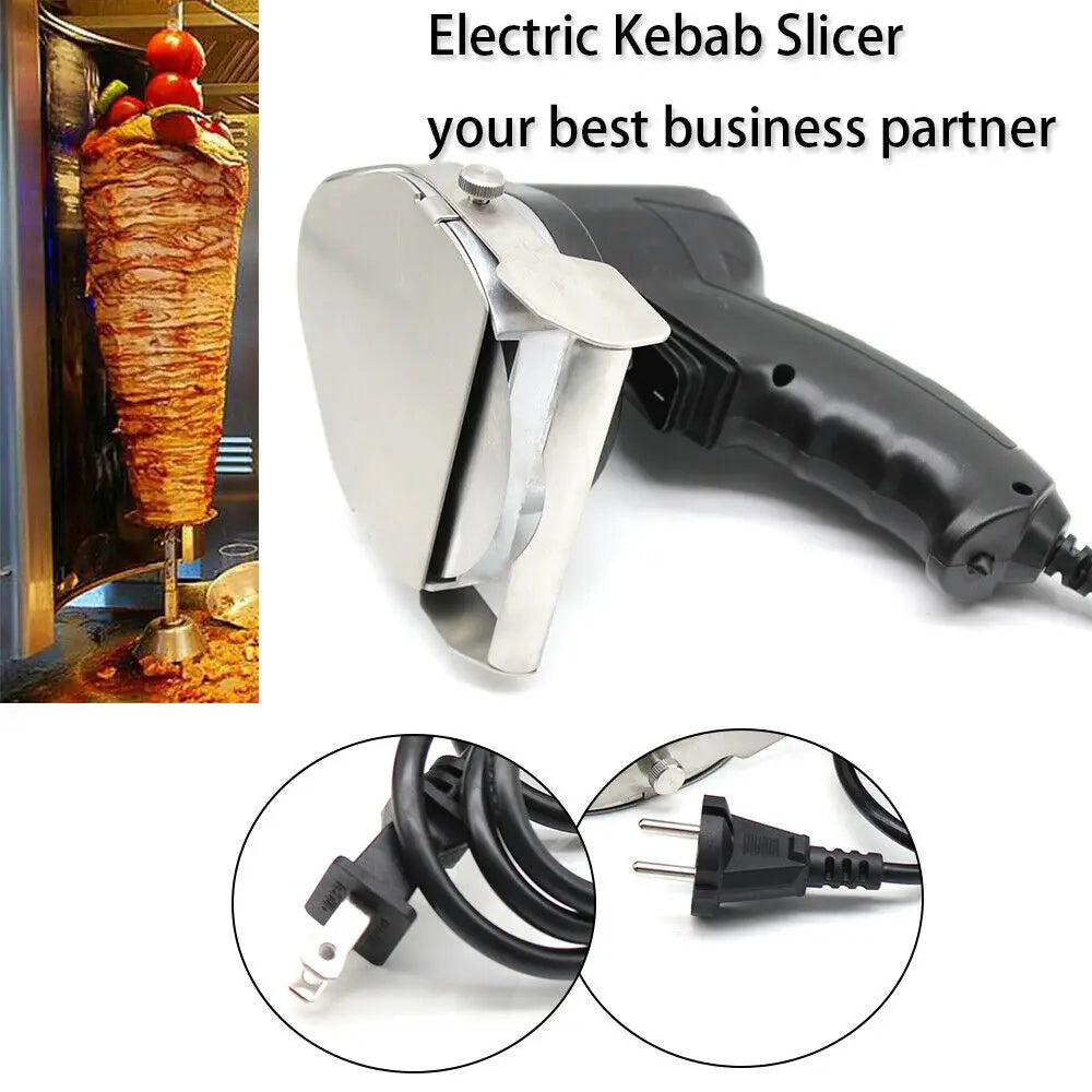 Electric Kebab Slicer 80W Portable Handheld