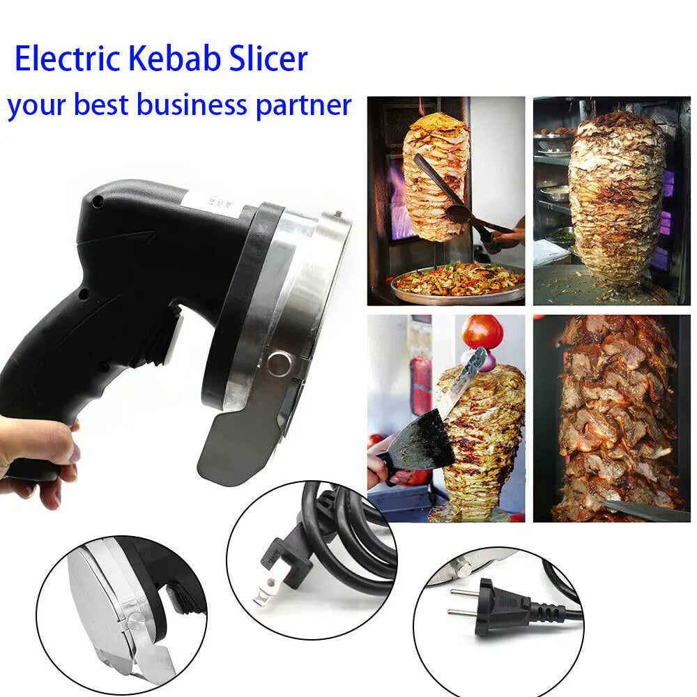 Electric Kebab Slicer 80W Portable Handheld