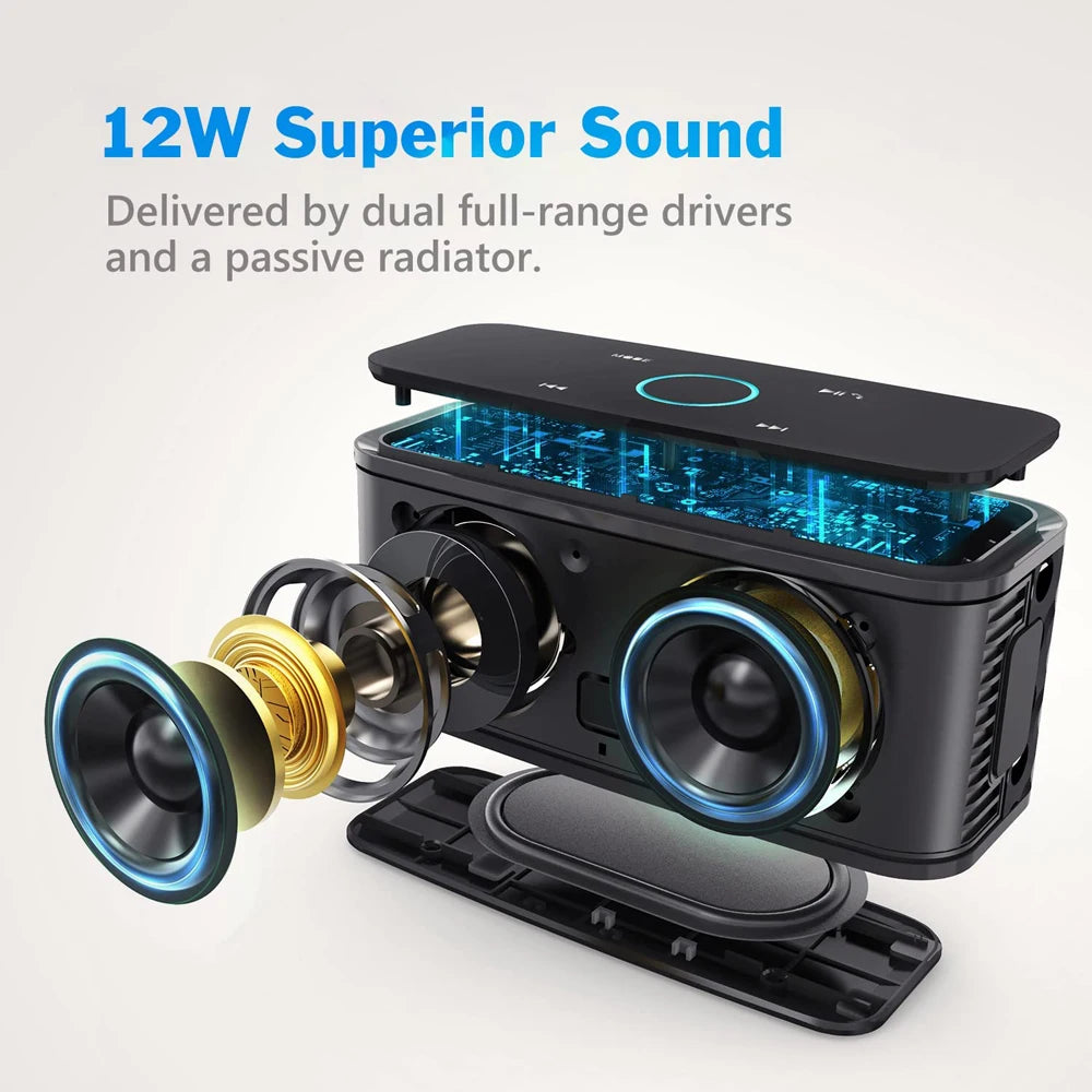 DOSS Bluetooth Speaker SoundBox,