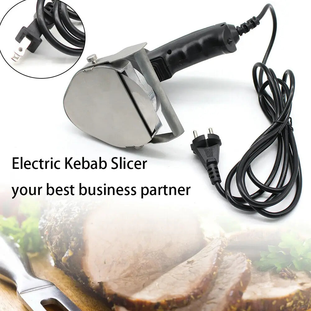 Electric Kebab Slicer 80W Portable Handheld