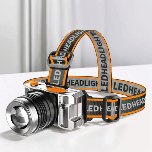 LED Outdoor Head Flashlight Motion Sensor