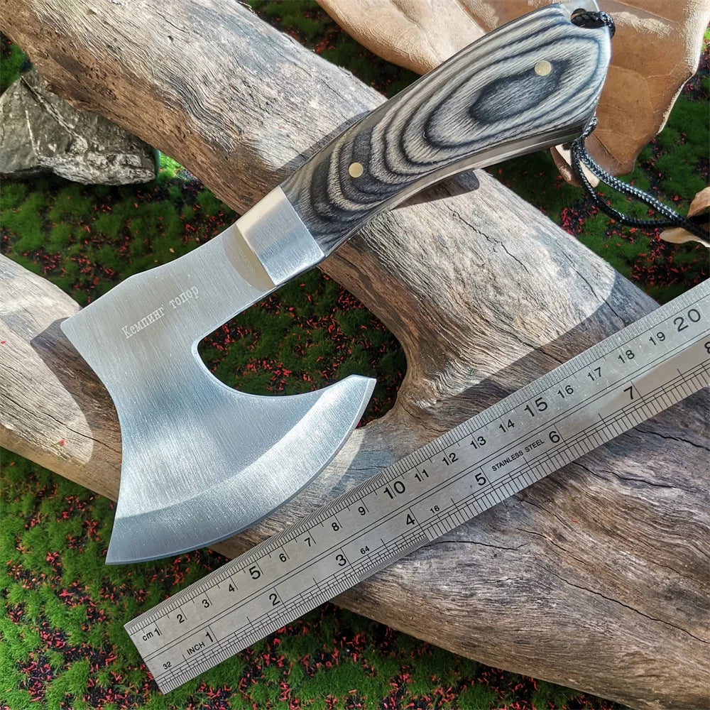 Portable Tactical Stainless Steel Camping Hunting Survival Axe