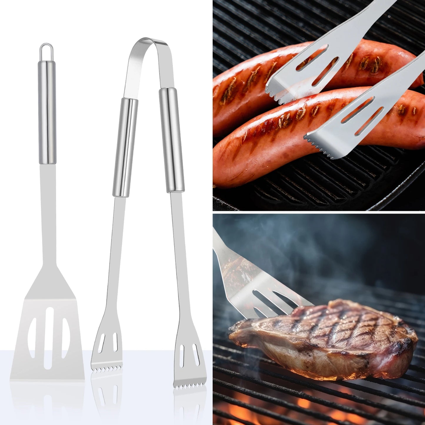20PCS Barbecue Utensils, Grill Tools,
