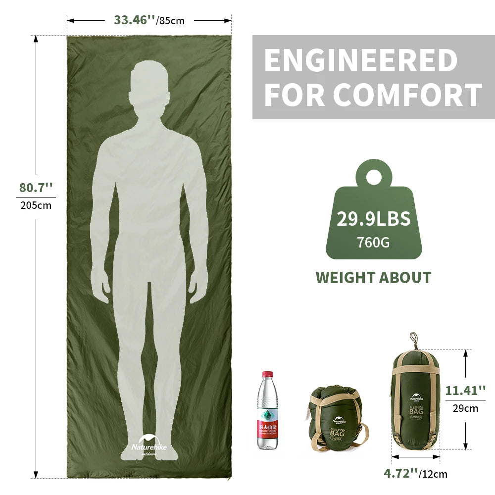 Ultralight Waterproof Cotton Sleeping Bag