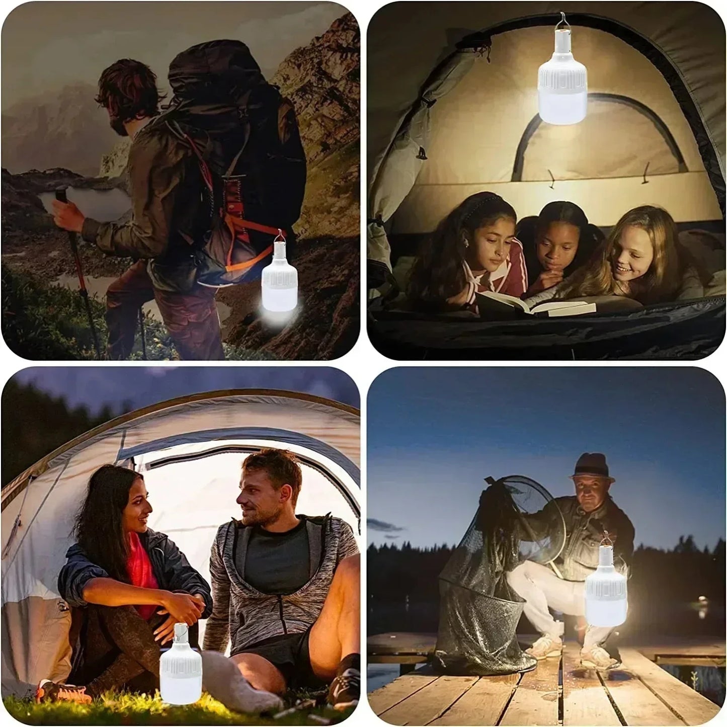 New 60W Emergency Light Outdoor Camping